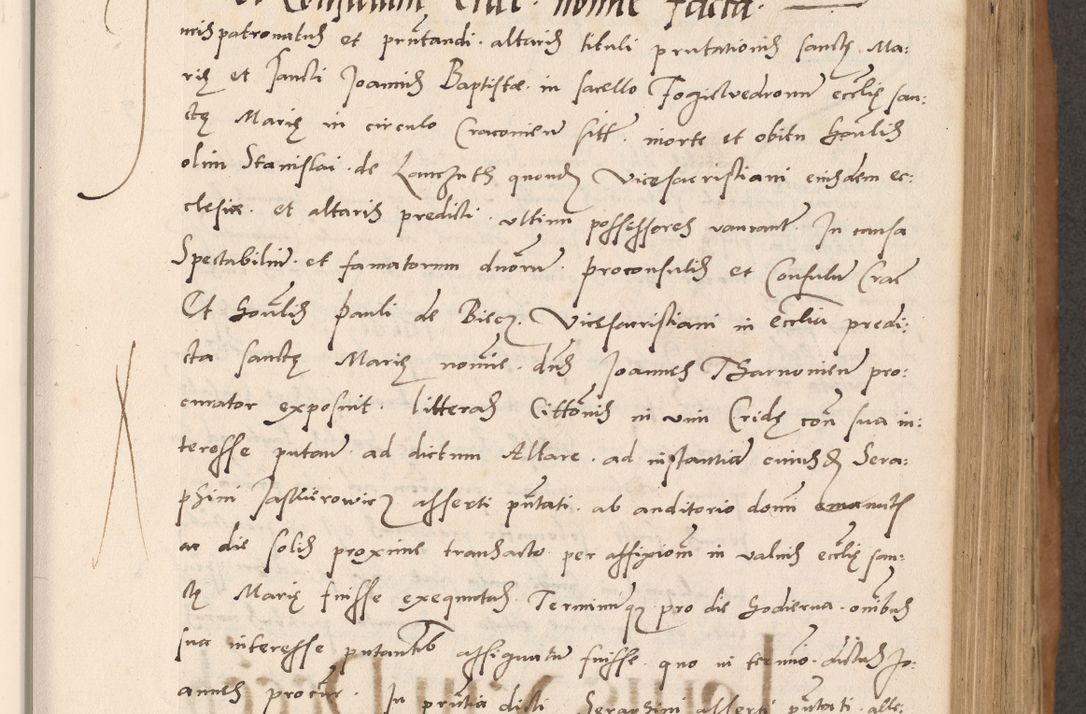 Zdjęcie nr 263 dla obiektu archiwalnego: Acta actorum causarum, sentenciarum tam diffinitivarum quam interlocutoriarum et obligacionum coram reverendo domino Petro Mischkowski custode Kielcensi, canonico vicarioque in spiritualibus generali Cracoviensi ad annum Domini millesimum quingentesimum octavum, cuius indicio est sexta, pontificatus sanctissimi in Christo patris et domini nostri domini Pauli divina providencia pape tercii feliciter moderni, anno coronacionis quarto decimo continuantur
