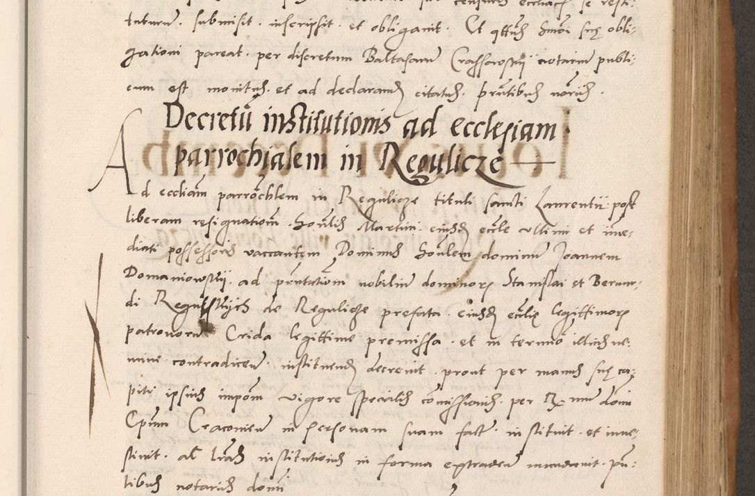 Zdjęcie nr 257 dla obiektu archiwalnego: Acta actorum causarum, sentenciarum tam diffinitivarum quam interlocutoriarum et obligacionum coram reverendo domino Petro Mischkowski custode Kielcensi, canonico vicarioque in spiritualibus generali Cracoviensi ad annum Domini millesimum quingentesimum octavum, cuius indicio est sexta, pontificatus sanctissimi in Christo patris et domini nostri domini Pauli divina providencia pape tercii feliciter moderni, anno coronacionis quarto decimo continuantur