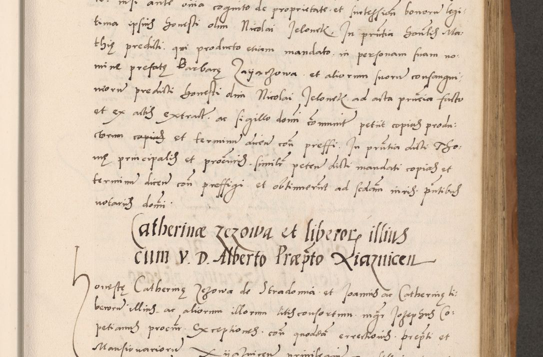 Zdjęcie nr 245 dla obiektu archiwalnego: Acta actorum causarum, sentenciarum tam diffinitivarum quam interlocutoriarum et obligacionum coram reverendo domino Petro Mischkowski custode Kielcensi, canonico vicarioque in spiritualibus generali Cracoviensi ad annum Domini millesimum quingentesimum octavum, cuius indicio est sexta, pontificatus sanctissimi in Christo patris et domini nostri domini Pauli divina providencia pape tercii feliciter moderni, anno coronacionis quarto decimo continuantur