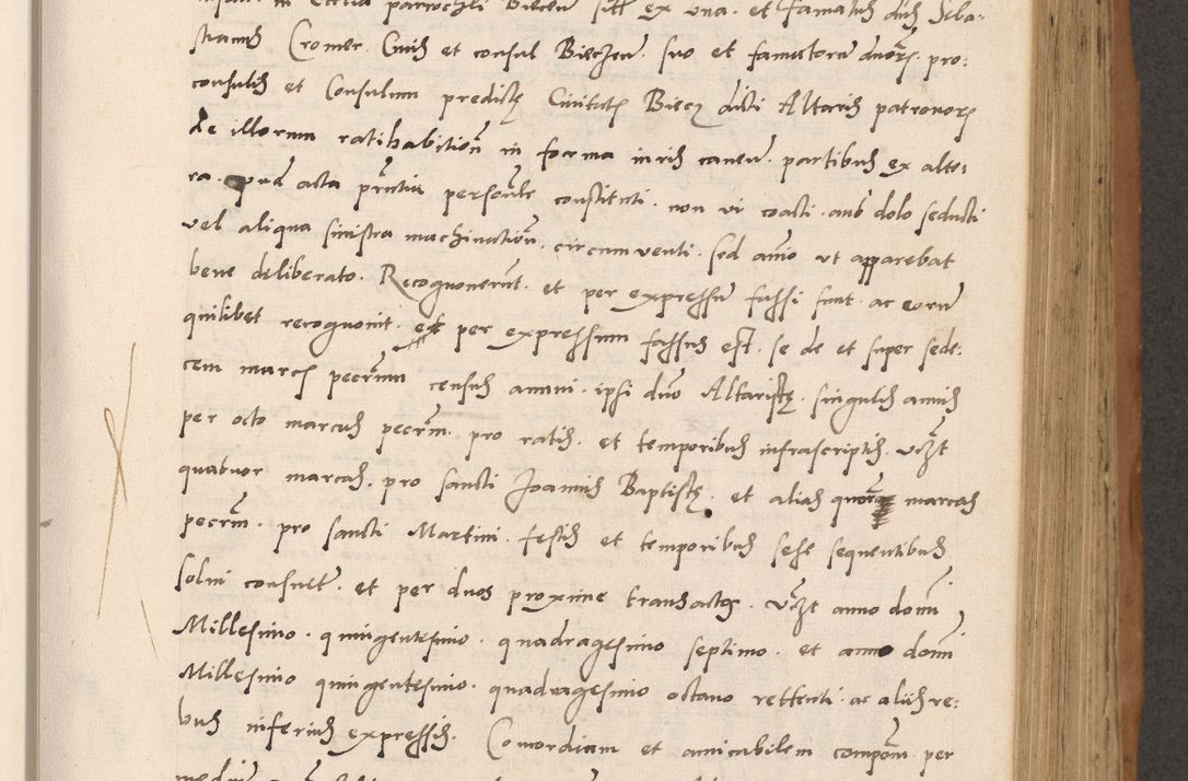 Zdjęcie nr 231 dla obiektu archiwalnego: Acta actorum causarum, sentenciarum tam diffinitivarum quam interlocutoriarum et obligacionum coram reverendo domino Petro Mischkowski custode Kielcensi, canonico vicarioque in spiritualibus generali Cracoviensi ad annum Domini millesimum quingentesimum octavum, cuius indicio est sexta, pontificatus sanctissimi in Christo patris et domini nostri domini Pauli divina providencia pape tercii feliciter moderni, anno coronacionis quarto decimo continuantur