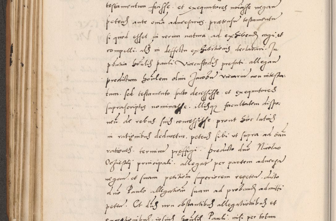 Zdjęcie nr 236 dla obiektu archiwalnego: Acta actorum causarum, sentenciarum tam diffinitivarum quam interlocutoriarum et obligacionum coram reverendo domino Petro Mischkowski custode Kielcensi, canonico vicarioque in spiritualibus generali Cracoviensi ad annum Domini millesimum quingentesimum octavum, cuius indicio est sexta, pontificatus sanctissimi in Christo patris et domini nostri domini Pauli divina providencia pape tercii feliciter moderni, anno coronacionis quarto decimo continuantur