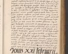 Zdjęcie nr 411 dla obiektu archiwalnego: Acta actorum causarum, sentenciarum tam diffinitivarum quam interlocutoriarum et obligacionum coram reverendo domino Petro Mischkowski custode Kielcensi, canonico vicarioque in spiritualibus generali Cracoviensi ad annum Domini millesimum quingentesimum octavum, cuius indicio est sexta, pontificatus sanctissimi in Christo patris et domini nostri domini Pauli divina providencia pape tercii feliciter moderni, anno coronacionis quarto decimo continuantur
