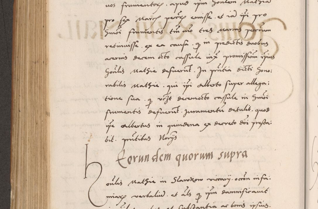 Zdjęcie nr 598 dla obiektu archiwalnego: Acta actorum causarum, sentenciarum tam diffinitivarum quam interlocutoriarum et obligacionum coram reverendo domino Petro Mischkowski custode Kielcensi, canonico vicarioque in spiritualibus generali Cracoviensi ad annum Domini millesimum quingentesimum octavum, cuius indicio est sexta, pontificatus sanctissimi in Christo patris et domini nostri domini Pauli divina providencia pape tercii feliciter moderni, anno coronacionis quarto decimo continuantur