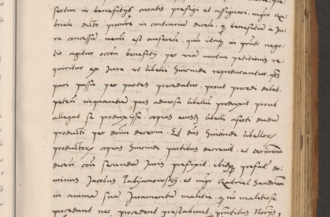Zdjęcie nr 591 dla obiektu archiwalnego: Acta actorum causarum, sentenciarum tam diffinitivarum quam interlocutoriarum et obligacionum coram reverendo domino Petro Mischkowski custode Kielcensi, canonico vicarioque in spiritualibus generali Cracoviensi ad annum Domini millesimum quingentesimum octavum, cuius indicio est sexta, pontificatus sanctissimi in Christo patris et domini nostri domini Pauli divina providencia pape tercii feliciter moderni, anno coronacionis quarto decimo continuantur