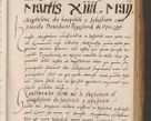Zdjęcie nr 575 dla obiektu archiwalnego: Acta actorum causarum, sentenciarum tam diffinitivarum quam interlocutoriarum et obligacionum coram reverendo domino Petro Mischkowski custode Kielcensi, canonico vicarioque in spiritualibus generali Cracoviensi ad annum Domini millesimum quingentesimum octavum, cuius indicio est sexta, pontificatus sanctissimi in Christo patris et domini nostri domini Pauli divina providencia pape tercii feliciter moderni, anno coronacionis quarto decimo continuantur