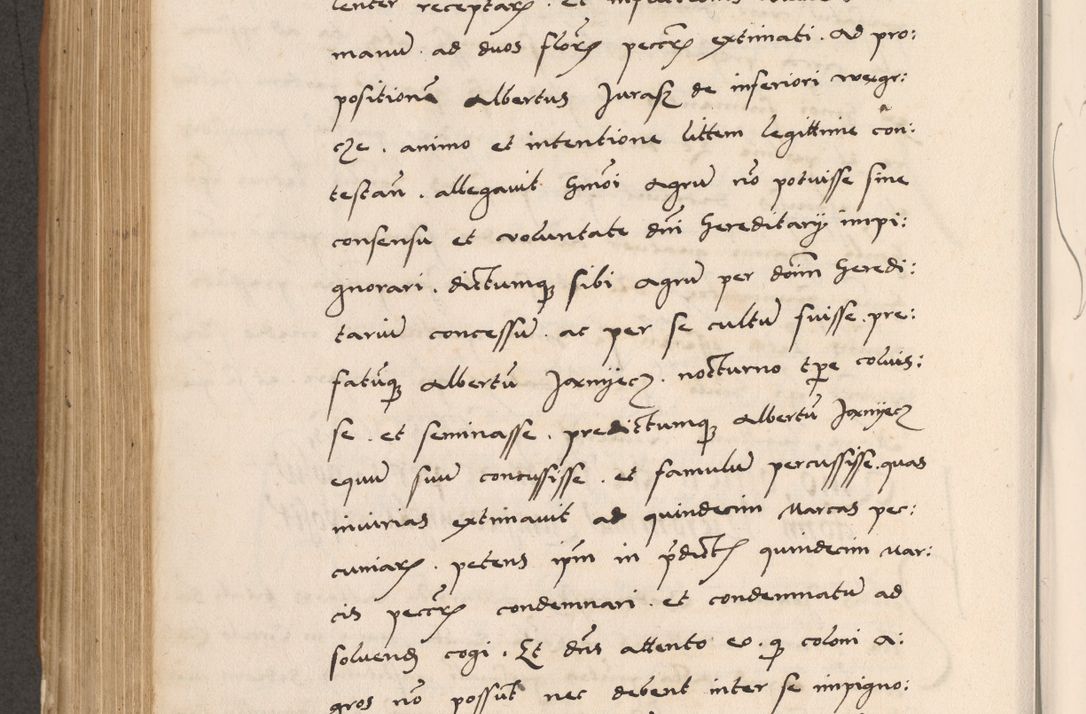 Zdjęcie nr 556 dla obiektu archiwalnego: Acta actorum causarum, sentenciarum tam diffinitivarum quam interlocutoriarum et obligacionum coram reverendo domino Petro Mischkowski custode Kielcensi, canonico vicarioque in spiritualibus generali Cracoviensi ad annum Domini millesimum quingentesimum octavum, cuius indicio est sexta, pontificatus sanctissimi in Christo patris et domini nostri domini Pauli divina providencia pape tercii feliciter moderni, anno coronacionis quarto decimo continuantur