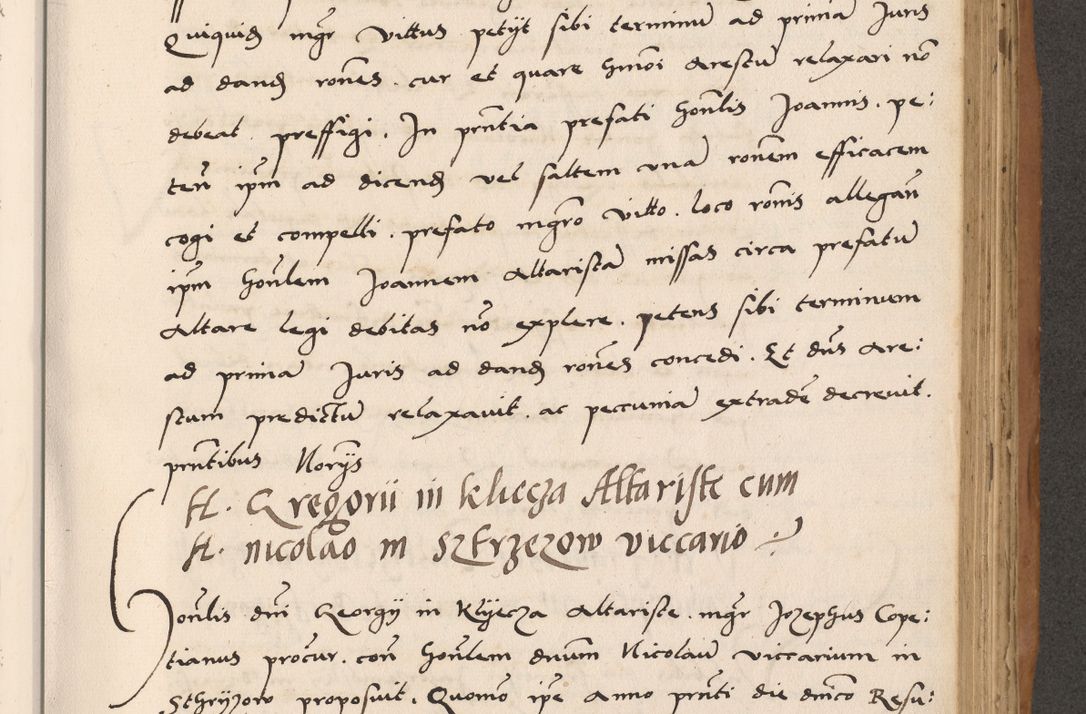 Zdjęcie nr 551 dla obiektu archiwalnego: Acta actorum causarum, sentenciarum tam diffinitivarum quam interlocutoriarum et obligacionum coram reverendo domino Petro Mischkowski custode Kielcensi, canonico vicarioque in spiritualibus generali Cracoviensi ad annum Domini millesimum quingentesimum octavum, cuius indicio est sexta, pontificatus sanctissimi in Christo patris et domini nostri domini Pauli divina providencia pape tercii feliciter moderni, anno coronacionis quarto decimo continuantur