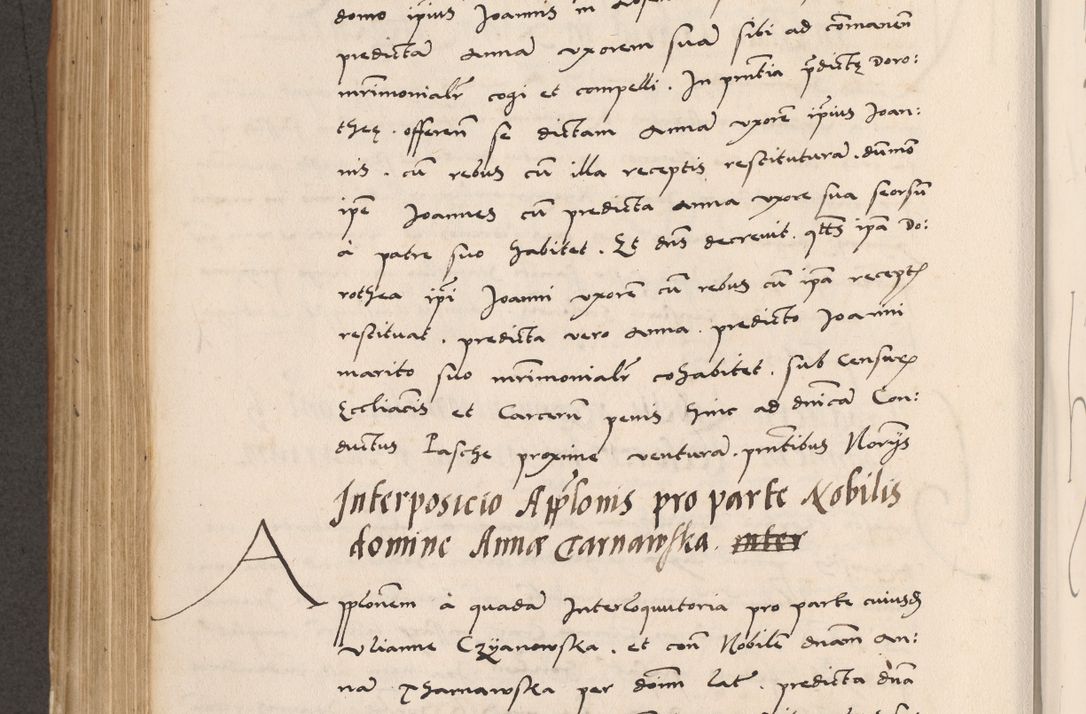 Zdjęcie nr 524 dla obiektu archiwalnego: Acta actorum causarum, sentenciarum tam diffinitivarum quam interlocutoriarum et obligacionum coram reverendo domino Petro Mischkowski custode Kielcensi, canonico vicarioque in spiritualibus generali Cracoviensi ad annum Domini millesimum quingentesimum octavum, cuius indicio est sexta, pontificatus sanctissimi in Christo patris et domini nostri domini Pauli divina providencia pape tercii feliciter moderni, anno coronacionis quarto decimo continuantur