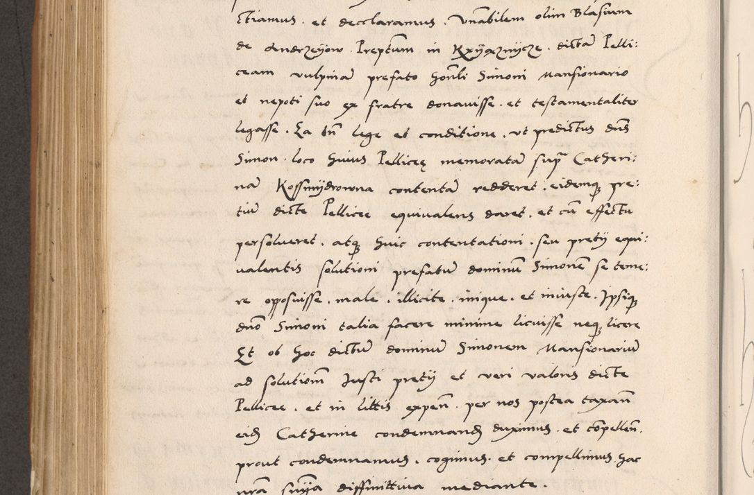 Zdjęcie nr 518 dla obiektu archiwalnego: Acta actorum causarum, sentenciarum tam diffinitivarum quam interlocutoriarum et obligacionum coram reverendo domino Petro Mischkowski custode Kielcensi, canonico vicarioque in spiritualibus generali Cracoviensi ad annum Domini millesimum quingentesimum octavum, cuius indicio est sexta, pontificatus sanctissimi in Christo patris et domini nostri domini Pauli divina providencia pape tercii feliciter moderni, anno coronacionis quarto decimo continuantur
