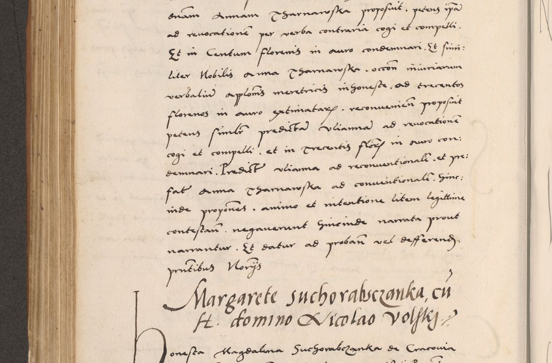 Zdjęcie nr 508 dla obiektu archiwalnego: Acta actorum causarum, sentenciarum tam diffinitivarum quam interlocutoriarum et obligacionum coram reverendo domino Petro Mischkowski custode Kielcensi, canonico vicarioque in spiritualibus generali Cracoviensi ad annum Domini millesimum quingentesimum octavum, cuius indicio est sexta, pontificatus sanctissimi in Christo patris et domini nostri domini Pauli divina providencia pape tercii feliciter moderni, anno coronacionis quarto decimo continuantur