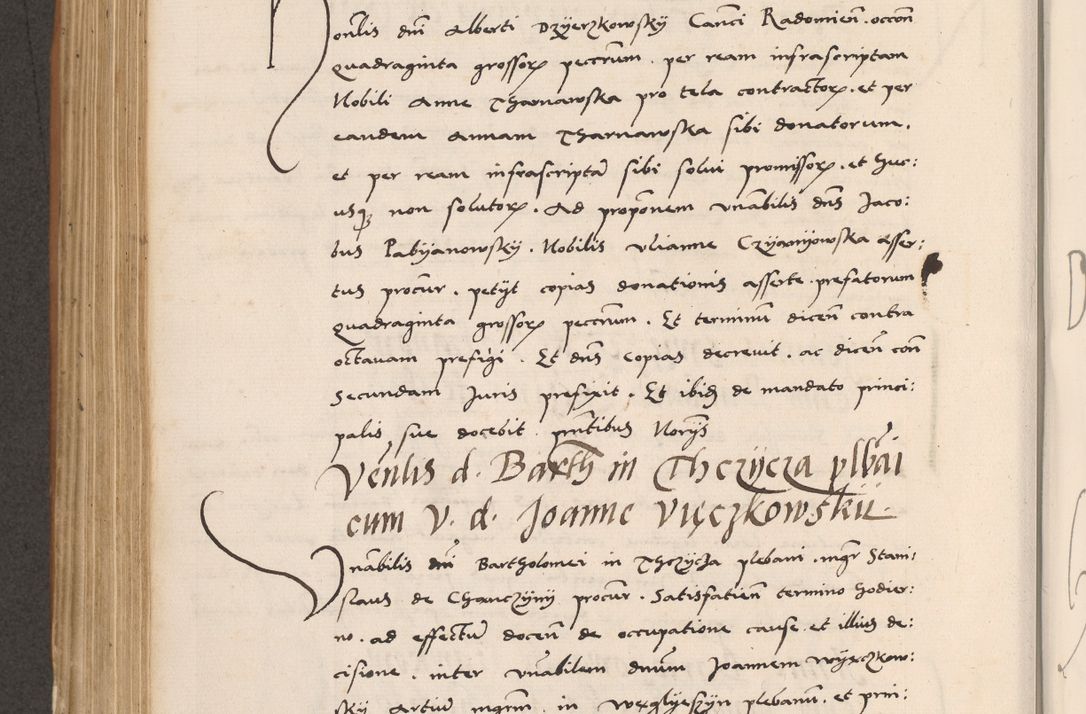 Zdjęcie nr 510 dla obiektu archiwalnego: Acta actorum causarum, sentenciarum tam diffinitivarum quam interlocutoriarum et obligacionum coram reverendo domino Petro Mischkowski custode Kielcensi, canonico vicarioque in spiritualibus generali Cracoviensi ad annum Domini millesimum quingentesimum octavum, cuius indicio est sexta, pontificatus sanctissimi in Christo patris et domini nostri domini Pauli divina providencia pape tercii feliciter moderni, anno coronacionis quarto decimo continuantur