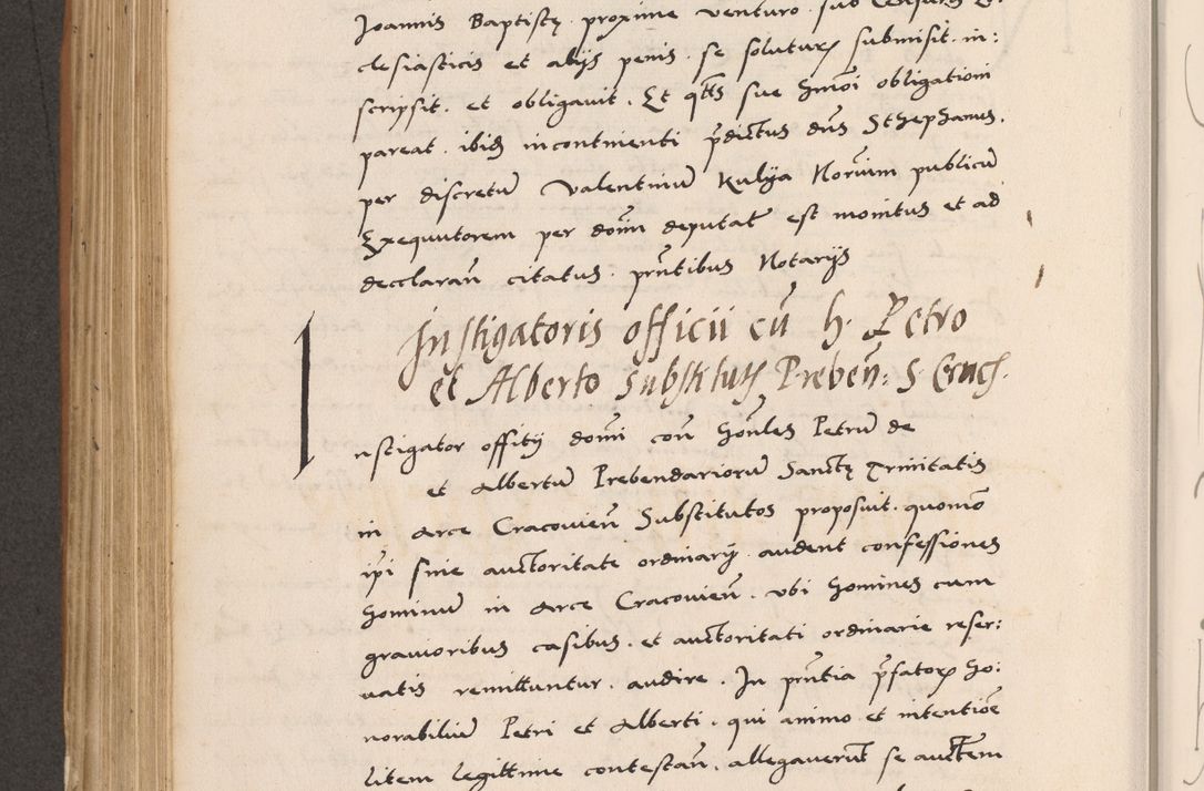 Zdjęcie nr 488 dla obiektu archiwalnego: Acta actorum causarum, sentenciarum tam diffinitivarum quam interlocutoriarum et obligacionum coram reverendo domino Petro Mischkowski custode Kielcensi, canonico vicarioque in spiritualibus generali Cracoviensi ad annum Domini millesimum quingentesimum octavum, cuius indicio est sexta, pontificatus sanctissimi in Christo patris et domini nostri domini Pauli divina providencia pape tercii feliciter moderni, anno coronacionis quarto decimo continuantur