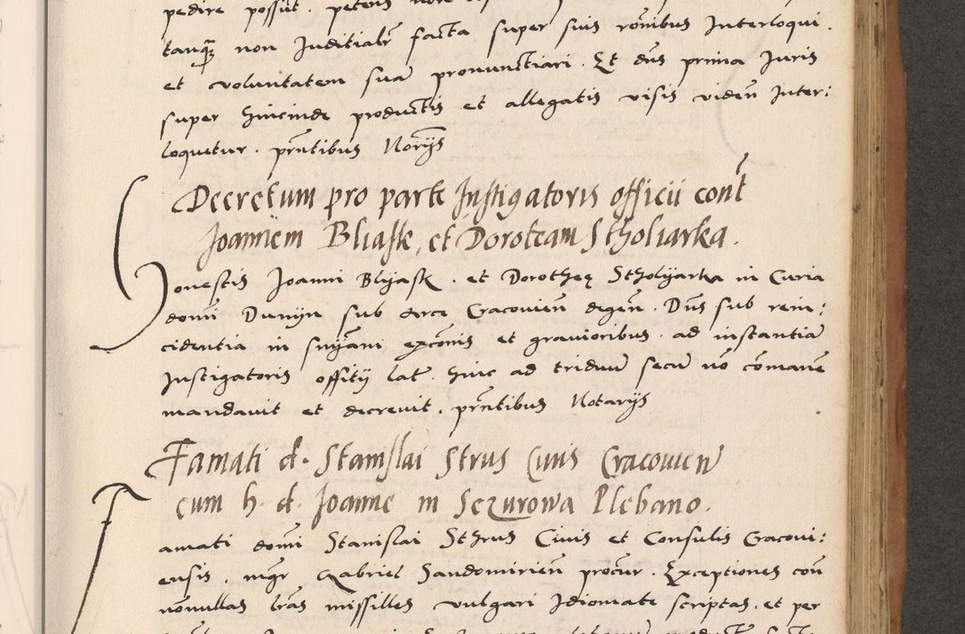 Zdjęcie nr 479 dla obiektu archiwalnego: Acta actorum causarum, sentenciarum tam diffinitivarum quam interlocutoriarum et obligacionum coram reverendo domino Petro Mischkowski custode Kielcensi, canonico vicarioque in spiritualibus generali Cracoviensi ad annum Domini millesimum quingentesimum octavum, cuius indicio est sexta, pontificatus sanctissimi in Christo patris et domini nostri domini Pauli divina providencia pape tercii feliciter moderni, anno coronacionis quarto decimo continuantur