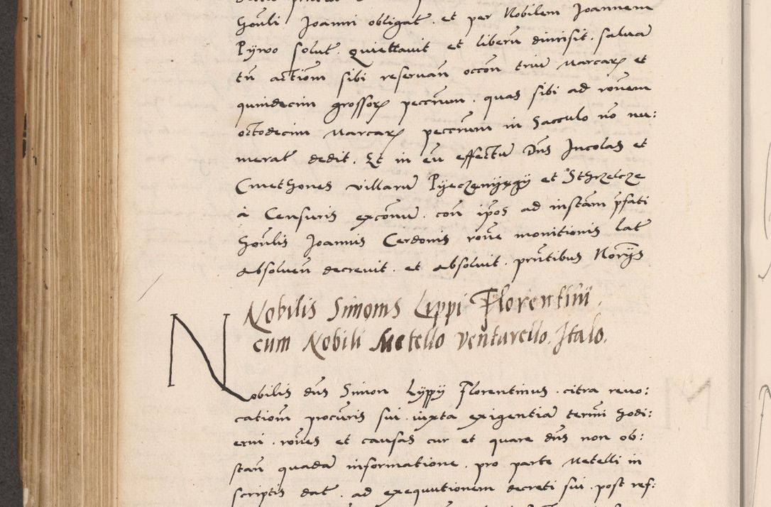 Zdjęcie nr 478 dla obiektu archiwalnego: Acta actorum causarum, sentenciarum tam diffinitivarum quam interlocutoriarum et obligacionum coram reverendo domino Petro Mischkowski custode Kielcensi, canonico vicarioque in spiritualibus generali Cracoviensi ad annum Domini millesimum quingentesimum octavum, cuius indicio est sexta, pontificatus sanctissimi in Christo patris et domini nostri domini Pauli divina providencia pape tercii feliciter moderni, anno coronacionis quarto decimo continuantur