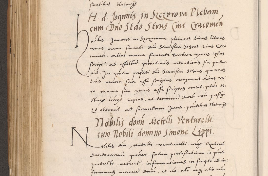 Zdjęcie nr 464 dla obiektu archiwalnego: Acta actorum causarum, sentenciarum tam diffinitivarum quam interlocutoriarum et obligacionum coram reverendo domino Petro Mischkowski custode Kielcensi, canonico vicarioque in spiritualibus generali Cracoviensi ad annum Domini millesimum quingentesimum octavum, cuius indicio est sexta, pontificatus sanctissimi in Christo patris et domini nostri domini Pauli divina providencia pape tercii feliciter moderni, anno coronacionis quarto decimo continuantur