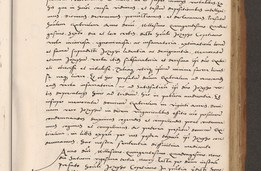 Zdjęcie nr 461 dla obiektu archiwalnego: Acta actorum causarum, sentenciarum tam diffinitivarum quam interlocutoriarum et obligacionum coram reverendo domino Petro Mischkowski custode Kielcensi, canonico vicarioque in spiritualibus generali Cracoviensi ad annum Domini millesimum quingentesimum octavum, cuius indicio est sexta, pontificatus sanctissimi in Christo patris et domini nostri domini Pauli divina providencia pape tercii feliciter moderni, anno coronacionis quarto decimo continuantur
