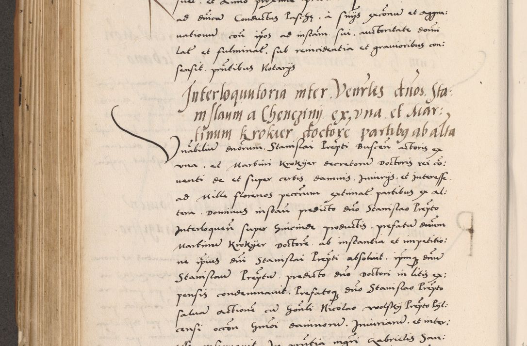 Zdjęcie nr 460 dla obiektu archiwalnego: Acta actorum causarum, sentenciarum tam diffinitivarum quam interlocutoriarum et obligacionum coram reverendo domino Petro Mischkowski custode Kielcensi, canonico vicarioque in spiritualibus generali Cracoviensi ad annum Domini millesimum quingentesimum octavum, cuius indicio est sexta, pontificatus sanctissimi in Christo patris et domini nostri domini Pauli divina providencia pape tercii feliciter moderni, anno coronacionis quarto decimo continuantur