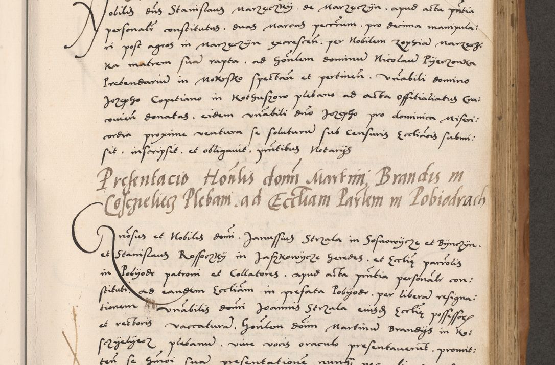 Zdjęcie nr 453 dla obiektu archiwalnego: Acta actorum causarum, sentenciarum tam diffinitivarum quam interlocutoriarum et obligacionum coram reverendo domino Petro Mischkowski custode Kielcensi, canonico vicarioque in spiritualibus generali Cracoviensi ad annum Domini millesimum quingentesimum octavum, cuius indicio est sexta, pontificatus sanctissimi in Christo patris et domini nostri domini Pauli divina providencia pape tercii feliciter moderni, anno coronacionis quarto decimo continuantur