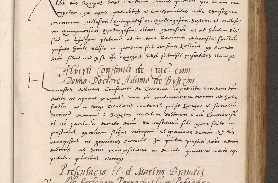 Zdjęcie nr 451 dla obiektu archiwalnego: Acta actorum causarum, sentenciarum tam diffinitivarum quam interlocutoriarum et obligacionum coram reverendo domino Petro Mischkowski custode Kielcensi, canonico vicarioque in spiritualibus generali Cracoviensi ad annum Domini millesimum quingentesimum octavum, cuius indicio est sexta, pontificatus sanctissimi in Christo patris et domini nostri domini Pauli divina providencia pape tercii feliciter moderni, anno coronacionis quarto decimo continuantur