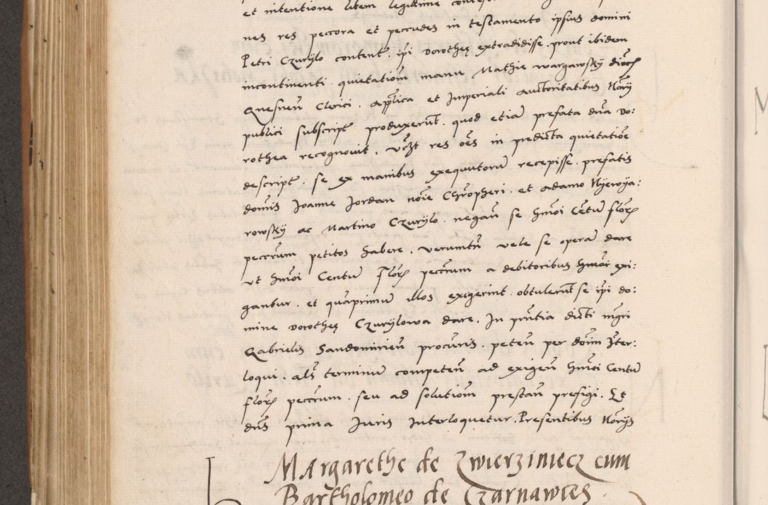Zdjęcie nr 448 dla obiektu archiwalnego: Acta actorum causarum, sentenciarum tam diffinitivarum quam interlocutoriarum et obligacionum coram reverendo domino Petro Mischkowski custode Kielcensi, canonico vicarioque in spiritualibus generali Cracoviensi ad annum Domini millesimum quingentesimum octavum, cuius indicio est sexta, pontificatus sanctissimi in Christo patris et domini nostri domini Pauli divina providencia pape tercii feliciter moderni, anno coronacionis quarto decimo continuantur