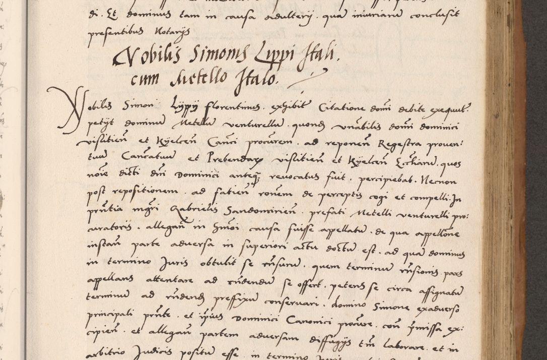 Zdjęcie nr 433 dla obiektu archiwalnego: Acta actorum causarum, sentenciarum tam diffinitivarum quam interlocutoriarum et obligacionum coram reverendo domino Petro Mischkowski custode Kielcensi, canonico vicarioque in spiritualibus generali Cracoviensi ad annum Domini millesimum quingentesimum octavum, cuius indicio est sexta, pontificatus sanctissimi in Christo patris et domini nostri domini Pauli divina providencia pape tercii feliciter moderni, anno coronacionis quarto decimo continuantur