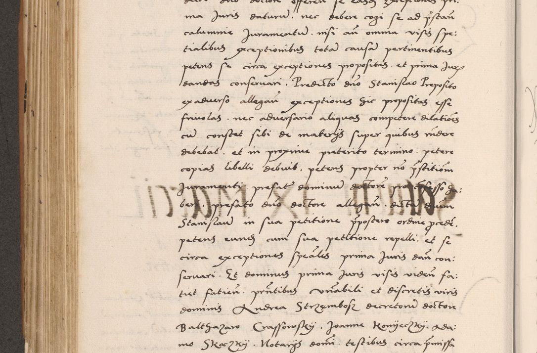 Zdjęcie nr 432 dla obiektu archiwalnego: Acta actorum causarum, sentenciarum tam diffinitivarum quam interlocutoriarum et obligacionum coram reverendo domino Petro Mischkowski custode Kielcensi, canonico vicarioque in spiritualibus generali Cracoviensi ad annum Domini millesimum quingentesimum octavum, cuius indicio est sexta, pontificatus sanctissimi in Christo patris et domini nostri domini Pauli divina providencia pape tercii feliciter moderni, anno coronacionis quarto decimo continuantur