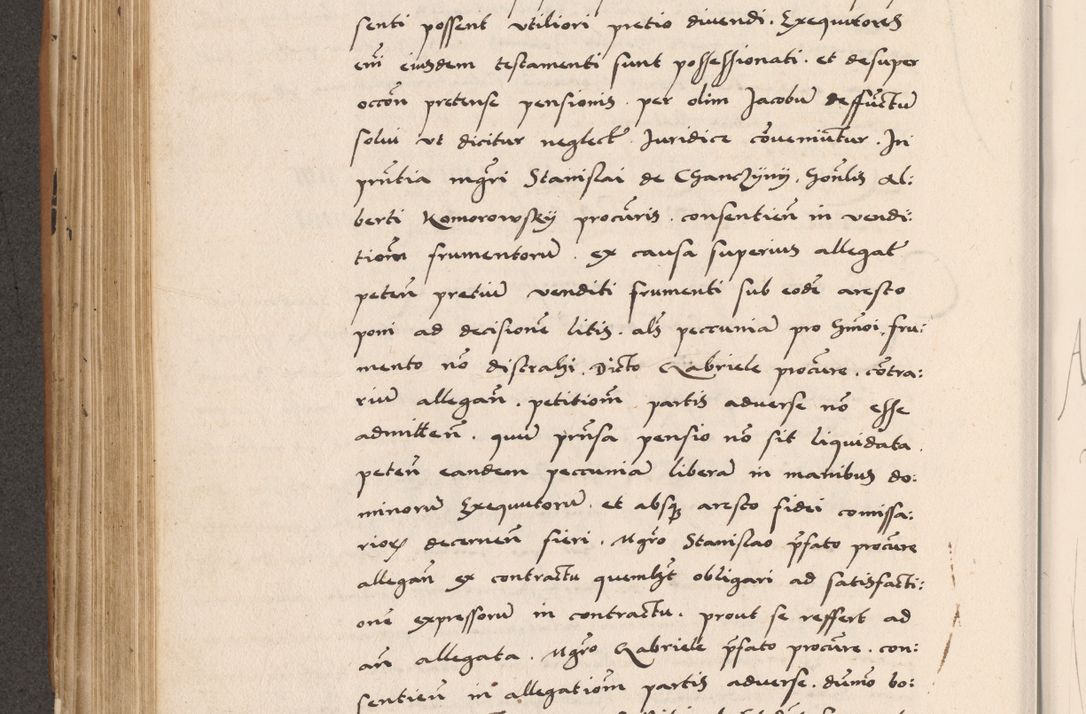 Zdjęcie nr 422 dla obiektu archiwalnego: Acta actorum causarum, sentenciarum tam diffinitivarum quam interlocutoriarum et obligacionum coram reverendo domino Petro Mischkowski custode Kielcensi, canonico vicarioque in spiritualibus generali Cracoviensi ad annum Domini millesimum quingentesimum octavum, cuius indicio est sexta, pontificatus sanctissimi in Christo patris et domini nostri domini Pauli divina providencia pape tercii feliciter moderni, anno coronacionis quarto decimo continuantur
