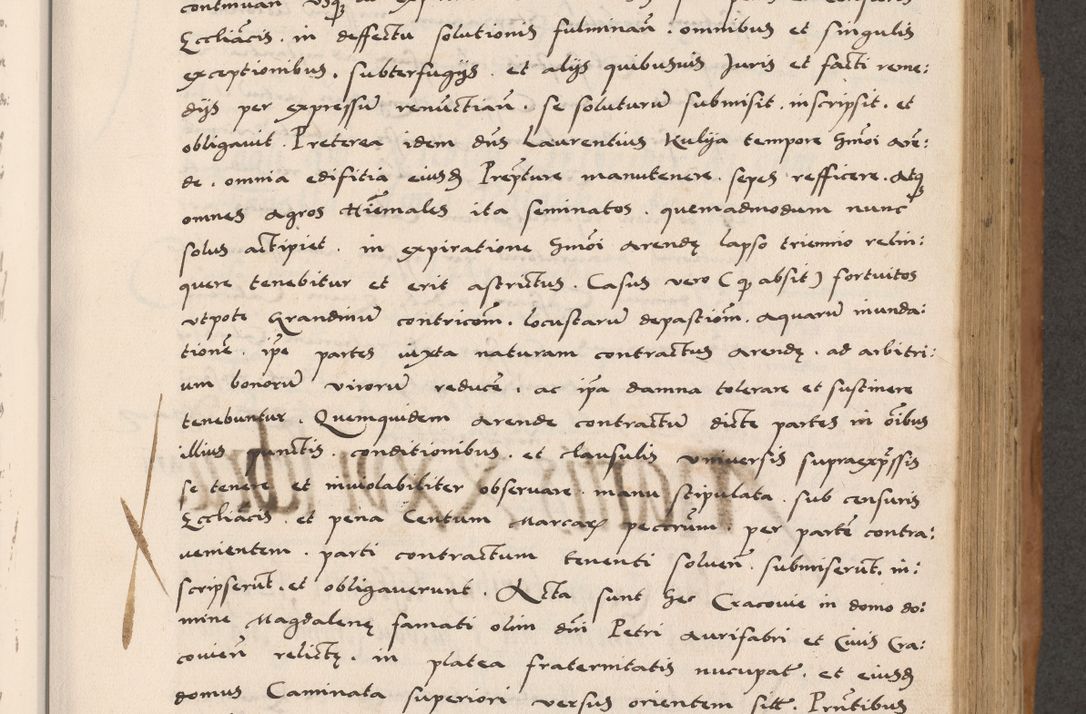 Zdjęcie nr 419 dla obiektu archiwalnego: Acta actorum causarum, sentenciarum tam diffinitivarum quam interlocutoriarum et obligacionum coram reverendo domino Petro Mischkowski custode Kielcensi, canonico vicarioque in spiritualibus generali Cracoviensi ad annum Domini millesimum quingentesimum octavum, cuius indicio est sexta, pontificatus sanctissimi in Christo patris et domini nostri domini Pauli divina providencia pape tercii feliciter moderni, anno coronacionis quarto decimo continuantur