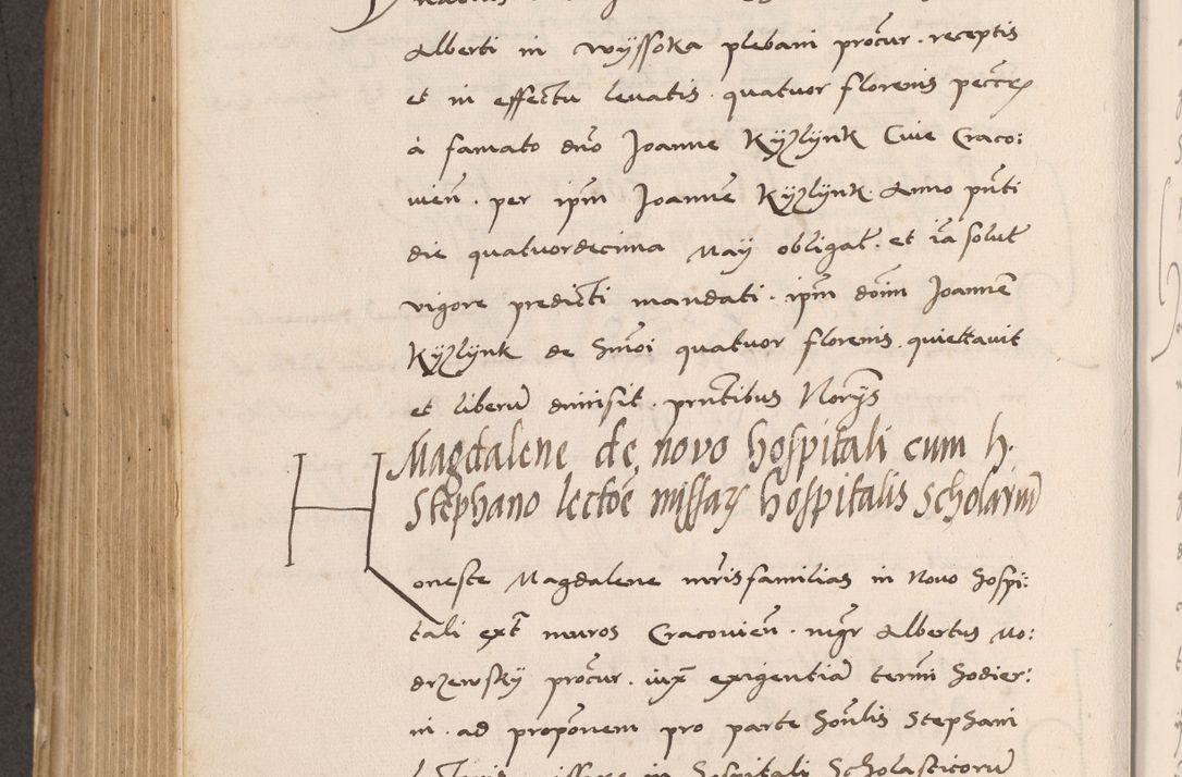 Zdjęcie nr 612 dla obiektu archiwalnego: Acta actorum causarum, sentenciarum tam diffinitivarum quam interlocutoriarum et obligacionum coram reverendo domino Petro Mischkowski custode Kielcensi, canonico vicarioque in spiritualibus generali Cracoviensi ad annum Domini millesimum quingentesimum octavum, cuius indicio est sexta, pontificatus sanctissimi in Christo patris et domini nostri domini Pauli divina providencia pape tercii feliciter moderni, anno coronacionis quarto decimo continuantur