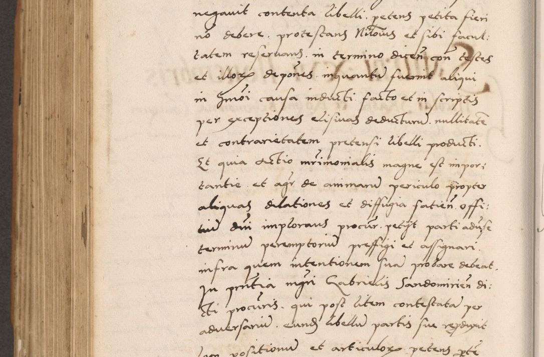 Zdjęcie nr 806 dla obiektu archiwalnego: Acta actorum causarum, sentenciarum tam diffinitivarum quam interlocutoriarum et obligacionum coram reverendo domino Petro Mischkowski custode Kielcensi, canonico vicarioque in spiritualibus generali Cracoviensi ad annum Domini millesimum quingentesimum octavum, cuius indicio est sexta, pontificatus sanctissimi in Christo patris et domini nostri domini Pauli divina providencia pape tercii feliciter moderni, anno coronacionis quarto decimo continuantur