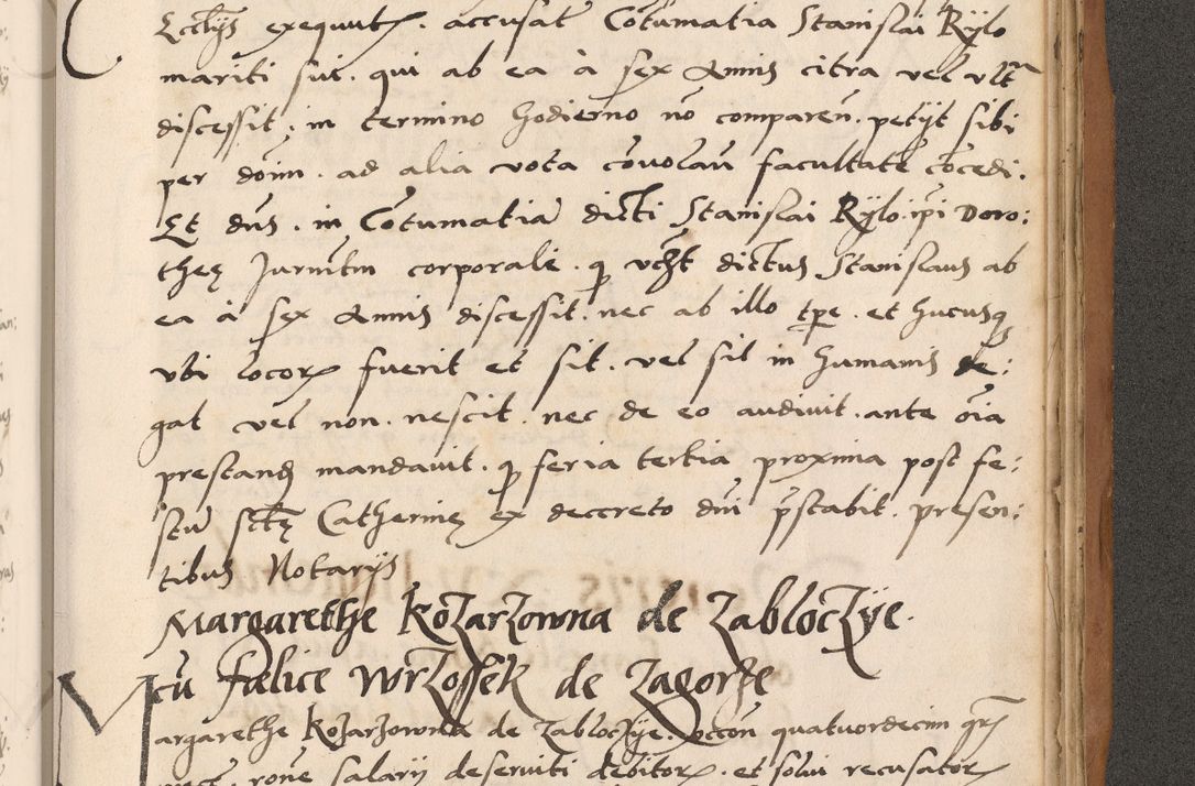 Zdjęcie nr 803 dla obiektu archiwalnego: Acta actorum causarum, sentenciarum tam diffinitivarum quam interlocutoriarum et obligacionum coram reverendo domino Petro Mischkowski custode Kielcensi, canonico vicarioque in spiritualibus generali Cracoviensi ad annum Domini millesimum quingentesimum octavum, cuius indicio est sexta, pontificatus sanctissimi in Christo patris et domini nostri domini Pauli divina providencia pape tercii feliciter moderni, anno coronacionis quarto decimo continuantur