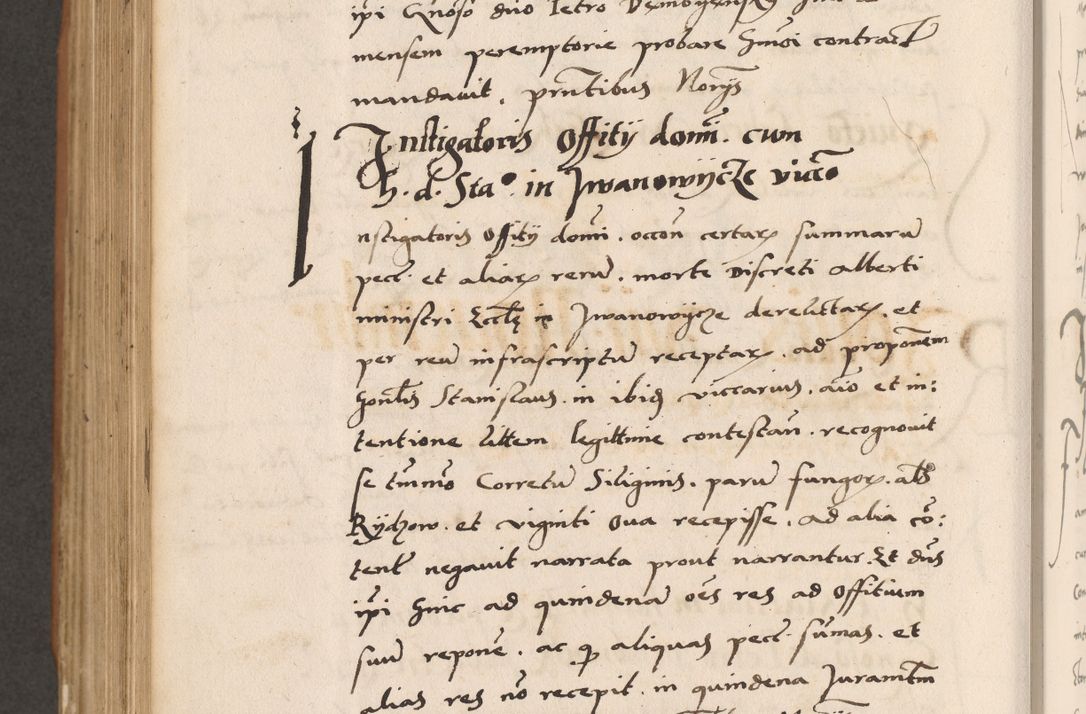 Zdjęcie nr 796 dla obiektu archiwalnego: Acta actorum causarum, sentenciarum tam diffinitivarum quam interlocutoriarum et obligacionum coram reverendo domino Petro Mischkowski custode Kielcensi, canonico vicarioque in spiritualibus generali Cracoviensi ad annum Domini millesimum quingentesimum octavum, cuius indicio est sexta, pontificatus sanctissimi in Christo patris et domini nostri domini Pauli divina providencia pape tercii feliciter moderni, anno coronacionis quarto decimo continuantur