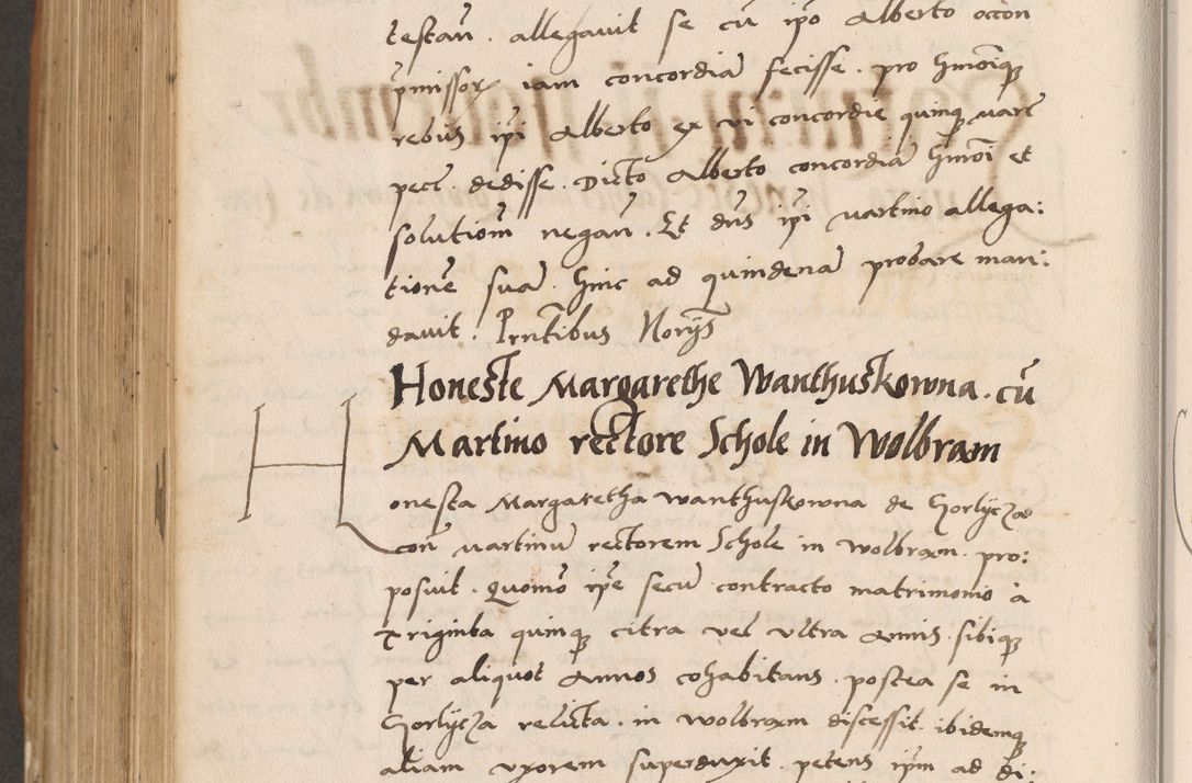 Zdjęcie nr 792 dla obiektu archiwalnego: Acta actorum causarum, sentenciarum tam diffinitivarum quam interlocutoriarum et obligacionum coram reverendo domino Petro Mischkowski custode Kielcensi, canonico vicarioque in spiritualibus generali Cracoviensi ad annum Domini millesimum quingentesimum octavum, cuius indicio est sexta, pontificatus sanctissimi in Christo patris et domini nostri domini Pauli divina providencia pape tercii feliciter moderni, anno coronacionis quarto decimo continuantur
