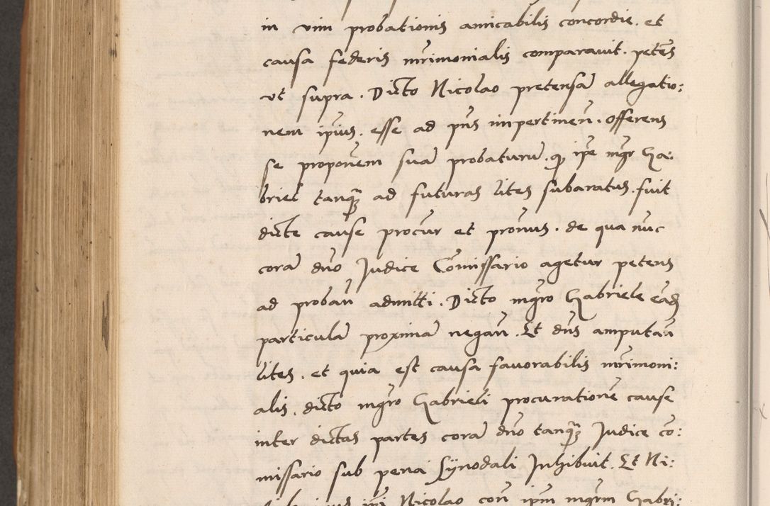 Zdjęcie nr 788 dla obiektu archiwalnego: Acta actorum causarum, sentenciarum tam diffinitivarum quam interlocutoriarum et obligacionum coram reverendo domino Petro Mischkowski custode Kielcensi, canonico vicarioque in spiritualibus generali Cracoviensi ad annum Domini millesimum quingentesimum octavum, cuius indicio est sexta, pontificatus sanctissimi in Christo patris et domini nostri domini Pauli divina providencia pape tercii feliciter moderni, anno coronacionis quarto decimo continuantur