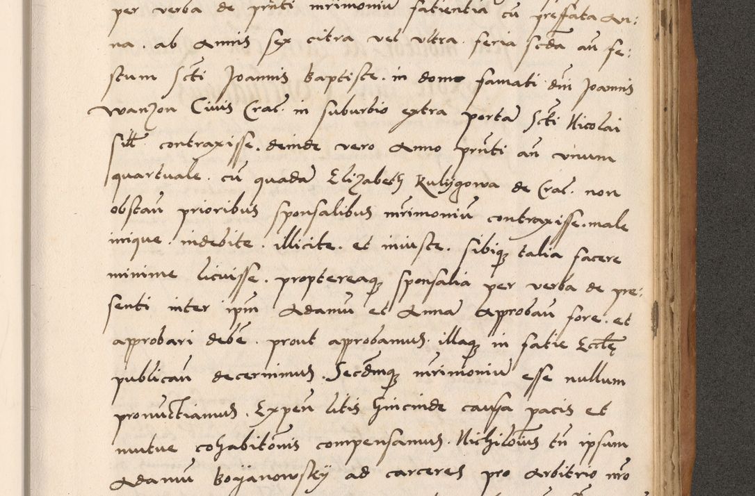 Zdjęcie nr 755 dla obiektu archiwalnego: Acta actorum causarum, sentenciarum tam diffinitivarum quam interlocutoriarum et obligacionum coram reverendo domino Petro Mischkowski custode Kielcensi, canonico vicarioque in spiritualibus generali Cracoviensi ad annum Domini millesimum quingentesimum octavum, cuius indicio est sexta, pontificatus sanctissimi in Christo patris et domini nostri domini Pauli divina providencia pape tercii feliciter moderni, anno coronacionis quarto decimo continuantur