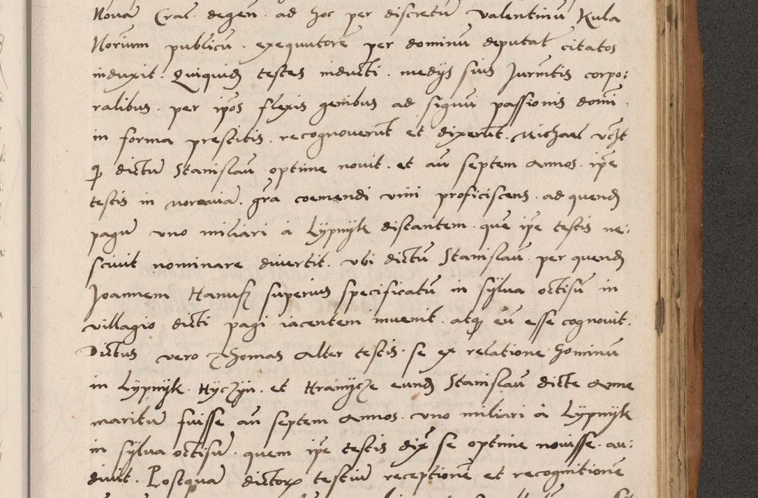 Zdjęcie nr 735 dla obiektu archiwalnego: Acta actorum causarum, sentenciarum tam diffinitivarum quam interlocutoriarum et obligacionum coram reverendo domino Petro Mischkowski custode Kielcensi, canonico vicarioque in spiritualibus generali Cracoviensi ad annum Domini millesimum quingentesimum octavum, cuius indicio est sexta, pontificatus sanctissimi in Christo patris et domini nostri domini Pauli divina providencia pape tercii feliciter moderni, anno coronacionis quarto decimo continuantur