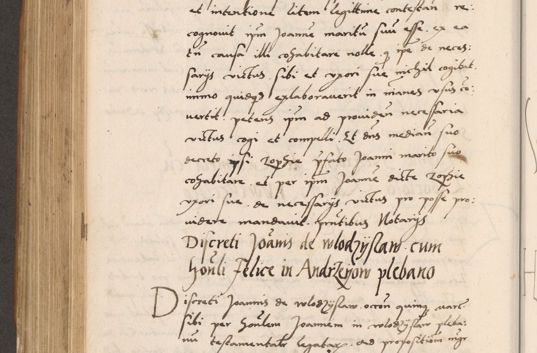Zdjęcie nr 732 dla obiektu archiwalnego: Acta actorum causarum, sentenciarum tam diffinitivarum quam interlocutoriarum et obligacionum coram reverendo domino Petro Mischkowski custode Kielcensi, canonico vicarioque in spiritualibus generali Cracoviensi ad annum Domini millesimum quingentesimum octavum, cuius indicio est sexta, pontificatus sanctissimi in Christo patris et domini nostri domini Pauli divina providencia pape tercii feliciter moderni, anno coronacionis quarto decimo continuantur