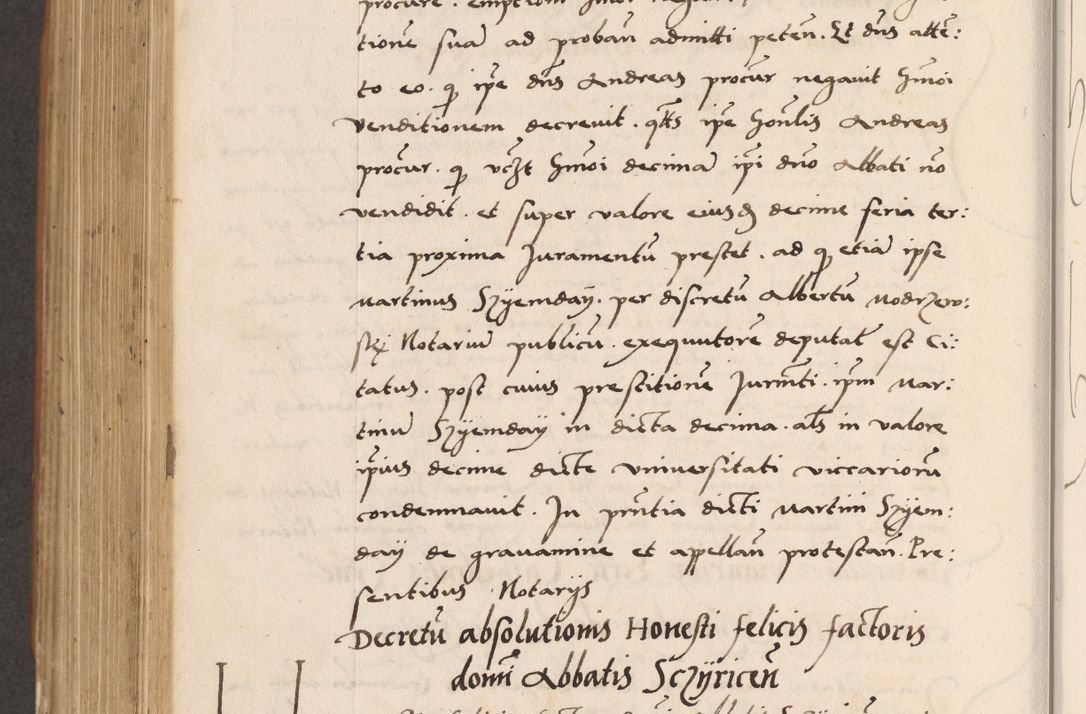 Zdjęcie nr 728 dla obiektu archiwalnego: Acta actorum causarum, sentenciarum tam diffinitivarum quam interlocutoriarum et obligacionum coram reverendo domino Petro Mischkowski custode Kielcensi, canonico vicarioque in spiritualibus generali Cracoviensi ad annum Domini millesimum quingentesimum octavum, cuius indicio est sexta, pontificatus sanctissimi in Christo patris et domini nostri domini Pauli divina providencia pape tercii feliciter moderni, anno coronacionis quarto decimo continuantur
