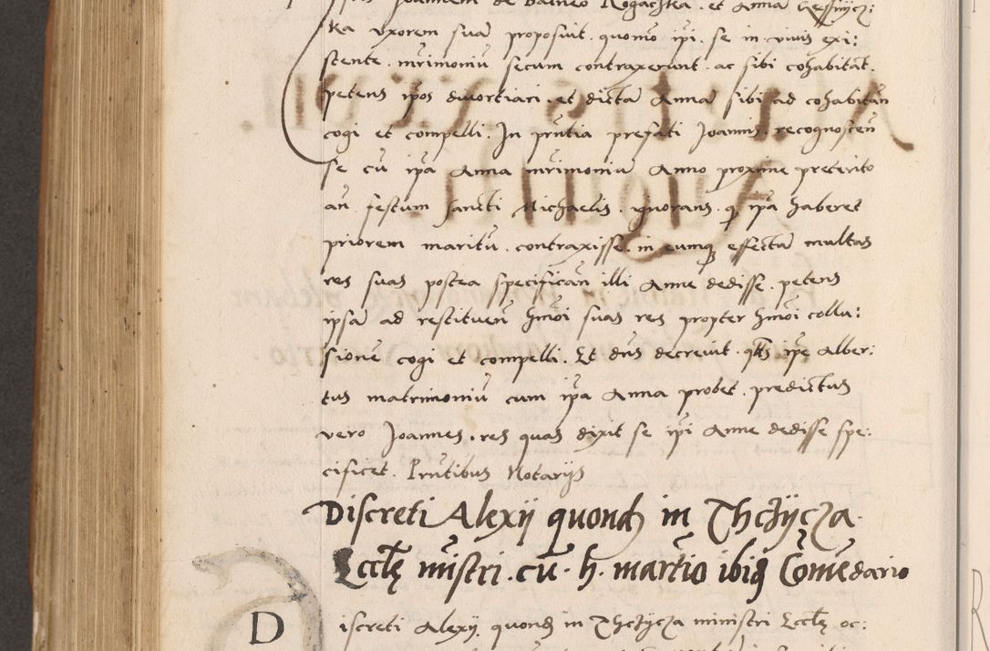 Zdjęcie nr 712 dla obiektu archiwalnego: Acta actorum causarum, sentenciarum tam diffinitivarum quam interlocutoriarum et obligacionum coram reverendo domino Petro Mischkowski custode Kielcensi, canonico vicarioque in spiritualibus generali Cracoviensi ad annum Domini millesimum quingentesimum octavum, cuius indicio est sexta, pontificatus sanctissimi in Christo patris et domini nostri domini Pauli divina providencia pape tercii feliciter moderni, anno coronacionis quarto decimo continuantur