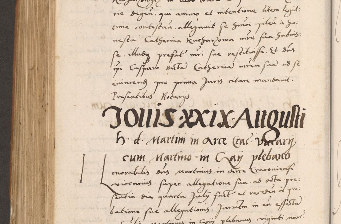 Zdjęcie nr 716 dla obiektu archiwalnego: Acta actorum causarum, sentenciarum tam diffinitivarum quam interlocutoriarum et obligacionum coram reverendo domino Petro Mischkowski custode Kielcensi, canonico vicarioque in spiritualibus generali Cracoviensi ad annum Domini millesimum quingentesimum octavum, cuius indicio est sexta, pontificatus sanctissimi in Christo patris et domini nostri domini Pauli divina providencia pape tercii feliciter moderni, anno coronacionis quarto decimo continuantur