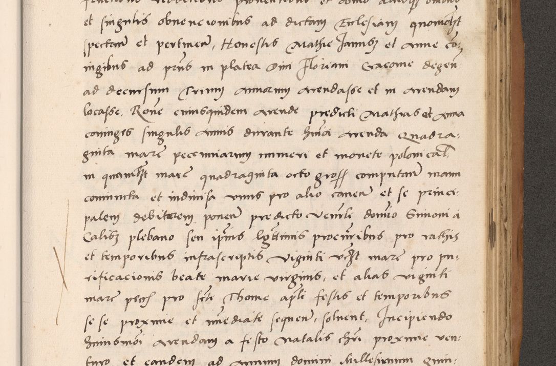 Zdjęcie nr 693 dla obiektu archiwalnego: Acta actorum causarum, sentenciarum tam diffinitivarum quam interlocutoriarum et obligacionum coram reverendo domino Petro Mischkowski custode Kielcensi, canonico vicarioque in spiritualibus generali Cracoviensi ad annum Domini millesimum quingentesimum octavum, cuius indicio est sexta, pontificatus sanctissimi in Christo patris et domini nostri domini Pauli divina providencia pape tercii feliciter moderni, anno coronacionis quarto decimo continuantur