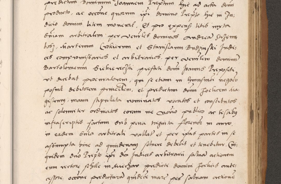 Zdjęcie nr 685 dla obiektu archiwalnego: Acta actorum causarum, sentenciarum tam diffinitivarum quam interlocutoriarum et obligacionum coram reverendo domino Petro Mischkowski custode Kielcensi, canonico vicarioque in spiritualibus generali Cracoviensi ad annum Domini millesimum quingentesimum octavum, cuius indicio est sexta, pontificatus sanctissimi in Christo patris et domini nostri domini Pauli divina providencia pape tercii feliciter moderni, anno coronacionis quarto decimo continuantur