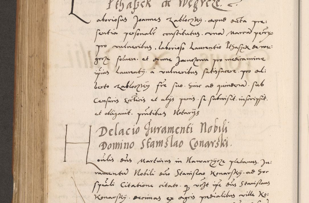 Zdjęcie nr 680 dla obiektu archiwalnego: Acta actorum causarum, sentenciarum tam diffinitivarum quam interlocutoriarum et obligacionum coram reverendo domino Petro Mischkowski custode Kielcensi, canonico vicarioque in spiritualibus generali Cracoviensi ad annum Domini millesimum quingentesimum octavum, cuius indicio est sexta, pontificatus sanctissimi in Christo patris et domini nostri domini Pauli divina providencia pape tercii feliciter moderni, anno coronacionis quarto decimo continuantur