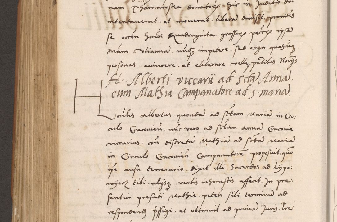 Zdjęcie nr 672 dla obiektu archiwalnego: Acta actorum causarum, sentenciarum tam diffinitivarum quam interlocutoriarum et obligacionum coram reverendo domino Petro Mischkowski custode Kielcensi, canonico vicarioque in spiritualibus generali Cracoviensi ad annum Domini millesimum quingentesimum octavum, cuius indicio est sexta, pontificatus sanctissimi in Christo patris et domini nostri domini Pauli divina providencia pape tercii feliciter moderni, anno coronacionis quarto decimo continuantur
