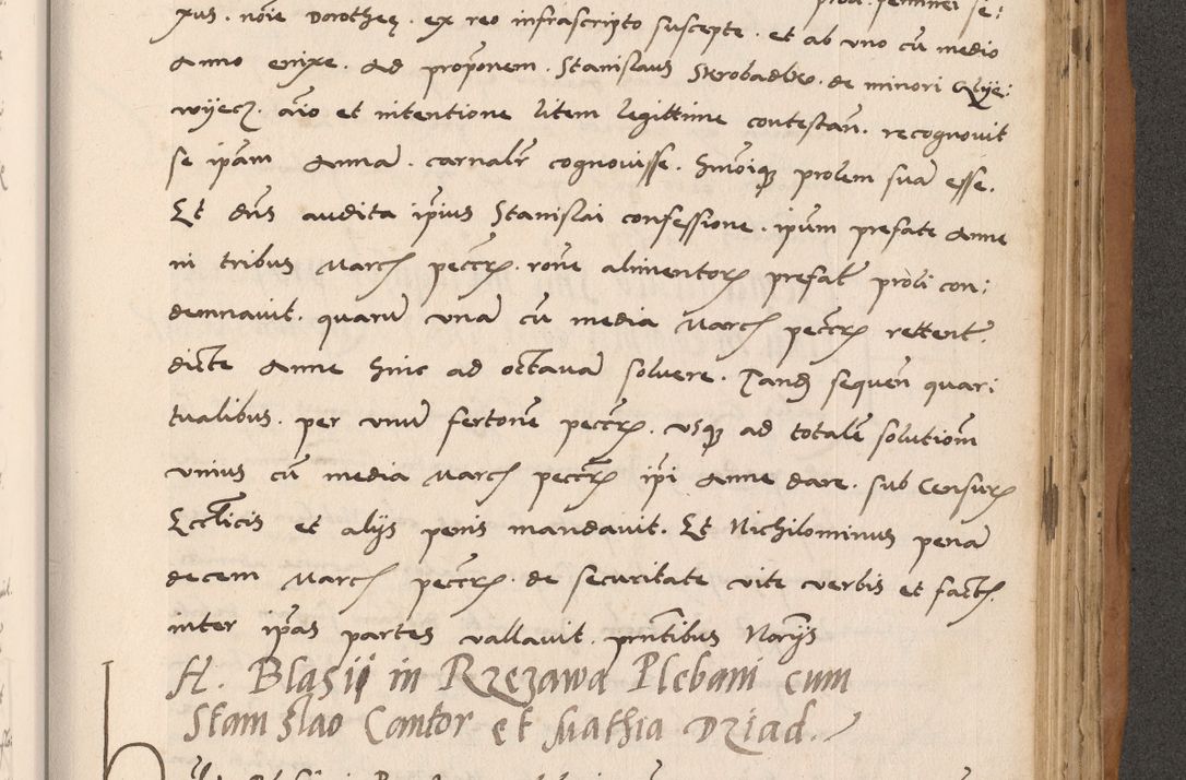 Zdjęcie nr 665 dla obiektu archiwalnego: Acta actorum causarum, sentenciarum tam diffinitivarum quam interlocutoriarum et obligacionum coram reverendo domino Petro Mischkowski custode Kielcensi, canonico vicarioque in spiritualibus generali Cracoviensi ad annum Domini millesimum quingentesimum octavum, cuius indicio est sexta, pontificatus sanctissimi in Christo patris et domini nostri domini Pauli divina providencia pape tercii feliciter moderni, anno coronacionis quarto decimo continuantur