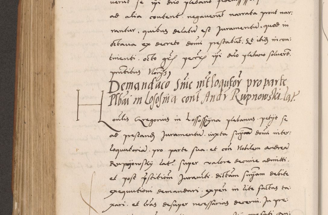 Zdjęcie nr 666 dla obiektu archiwalnego: Acta actorum causarum, sentenciarum tam diffinitivarum quam interlocutoriarum et obligacionum coram reverendo domino Petro Mischkowski custode Kielcensi, canonico vicarioque in spiritualibus generali Cracoviensi ad annum Domini millesimum quingentesimum octavum, cuius indicio est sexta, pontificatus sanctissimi in Christo patris et domini nostri domini Pauli divina providencia pape tercii feliciter moderni, anno coronacionis quarto decimo continuantur