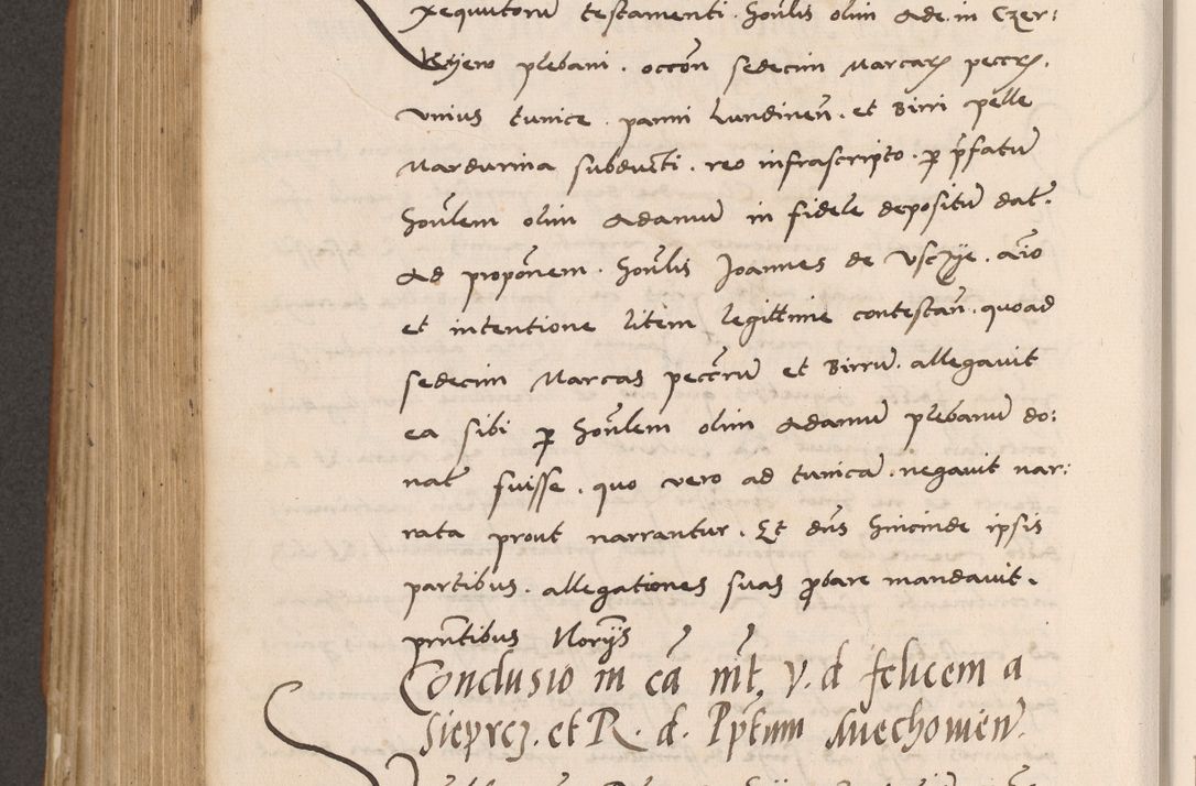 Zdjęcie nr 668 dla obiektu archiwalnego: Acta actorum causarum, sentenciarum tam diffinitivarum quam interlocutoriarum et obligacionum coram reverendo domino Petro Mischkowski custode Kielcensi, canonico vicarioque in spiritualibus generali Cracoviensi ad annum Domini millesimum quingentesimum octavum, cuius indicio est sexta, pontificatus sanctissimi in Christo patris et domini nostri domini Pauli divina providencia pape tercii feliciter moderni, anno coronacionis quarto decimo continuantur