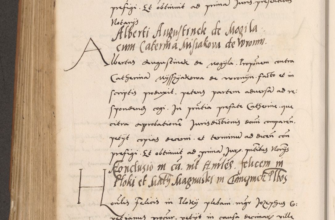 Zdjęcie nr 658 dla obiektu archiwalnego: Acta actorum causarum, sentenciarum tam diffinitivarum quam interlocutoriarum et obligacionum coram reverendo domino Petro Mischkowski custode Kielcensi, canonico vicarioque in spiritualibus generali Cracoviensi ad annum Domini millesimum quingentesimum octavum, cuius indicio est sexta, pontificatus sanctissimi in Christo patris et domini nostri domini Pauli divina providencia pape tercii feliciter moderni, anno coronacionis quarto decimo continuantur