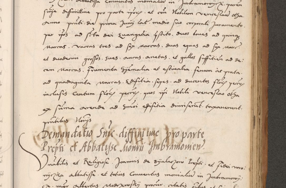Zdjęcie nr 641 dla obiektu archiwalnego: Acta actorum causarum, sentenciarum tam diffinitivarum quam interlocutoriarum et obligacionum coram reverendo domino Petro Mischkowski custode Kielcensi, canonico vicarioque in spiritualibus generali Cracoviensi ad annum Domini millesimum quingentesimum octavum, cuius indicio est sexta, pontificatus sanctissimi in Christo patris et domini nostri domini Pauli divina providencia pape tercii feliciter moderni, anno coronacionis quarto decimo continuantur