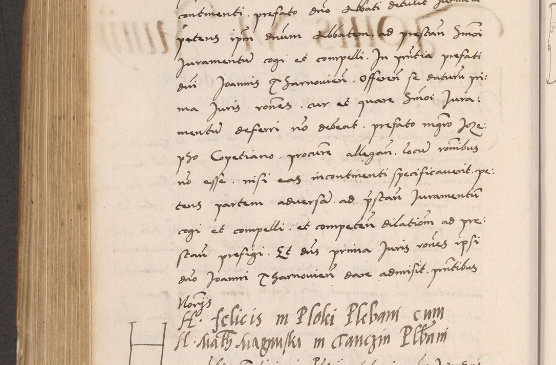 Zdjęcie nr 636 dla obiektu archiwalnego: Acta actorum causarum, sentenciarum tam diffinitivarum quam interlocutoriarum et obligacionum coram reverendo domino Petro Mischkowski custode Kielcensi, canonico vicarioque in spiritualibus generali Cracoviensi ad annum Domini millesimum quingentesimum octavum, cuius indicio est sexta, pontificatus sanctissimi in Christo patris et domini nostri domini Pauli divina providencia pape tercii feliciter moderni, anno coronacionis quarto decimo continuantur
